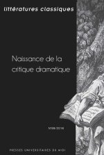 NAISSANCE DE LA CRITIQUE DRAMATIQUE