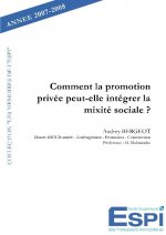 Comment la promotion privée peut elle intégrer la mixité sociale ?
