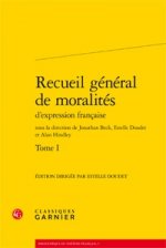 Recueil général de moralités d'expression française