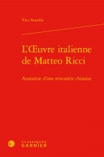 L'oeuvre italienne de Matteo Ricci