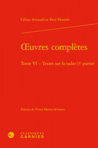 oeuvres complètes