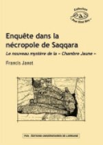 Enquête dans la nécropole de Saqqara - le nouveau mystère de la chambre jaune