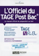L'officiel du TAGE Post Bac - Le manuel officiel de préparation au test