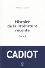 Histoire de la littérature récente