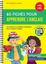 60 Fiches pour apprendre l'anglais CM1 CM2