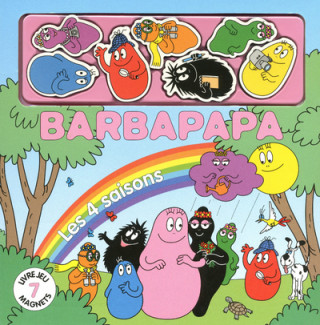 Le livre magnets Barbapapa - les 4 saisons