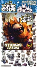 Lapin crétin N4 50 stickers + album