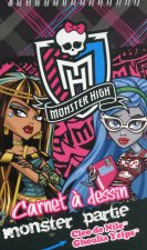 Monster High N01 - Carnet à dessin