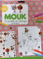 Mouk en Afrique - Ma pochette de coloriages