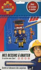 En action avec Sam ! - Mes dessins à gratter