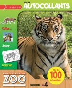 Une saison au zoo Tigre - Je m'amuse avec les autocollants