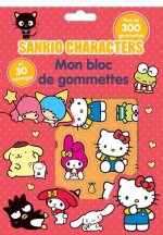 Sanrio Characters - Bloc 300 gommettes + coloriage