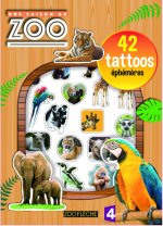 Une Saison au zoo - 42 tattoos éphémères