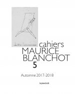 Cahiers Maurice Blanchot n° 05