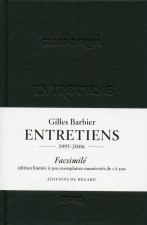 Gilles Barbier Entretiens Facsimilés