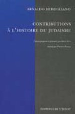 CONTRIBUTIONS A L'HISTOIRE DU JUDAISME
