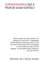 QUI A PEUR DE SUSAN SONTAG ?