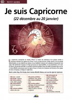 JE SUIS CAPRICORNE