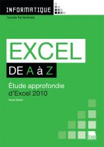 Excel 2010 de A à Z (pochette + livret)