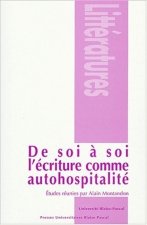 De soi à soi, l'écriture comme autohospitalité