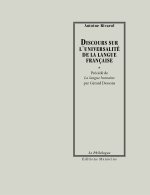 DISCOURS SUR L'UNIVERSALITE DE LA LANGUE FRANCAISE