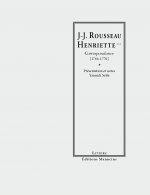 ROUSSEAU ET HENRIETTE *** - CORRESPONDANCE