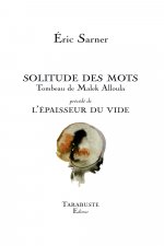 SOLITUDE DES MOTS -  Eric Sarner