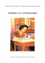 Femmes et littérature - colloque des Universités de Birmingham et de Besançon, [janvier 1998]