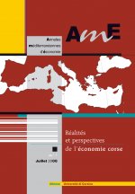 AME (Annales méditerranéennes d'économie) n° 1 : Réalités et perspectives de l'économie corse