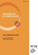 RECHERCHE ET FORMATION, N 76/2014. CARE ET PROFESSIONS DE SANTE