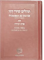 PSAUMES DE DAVID  Hébreu Français AVEC PEREK CHIRA (le chant de la création)