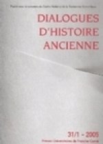 DIALOGUES D'HISTOIRE ANCIENNE, N  31-1/2005