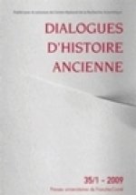 DIALOGUES D'HISTOIRE ANCIENNE, N 35-1/2009