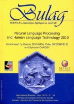BULAG N 34/ 2010. NATURAL LANGUAGE PROCESSING AND HUMAN LANGUAGE TECH NOLOGY