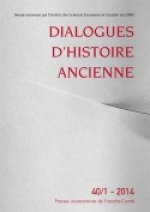 DIALOGUES D'HISTOIRE ANCIENNE, N 40/1-2014