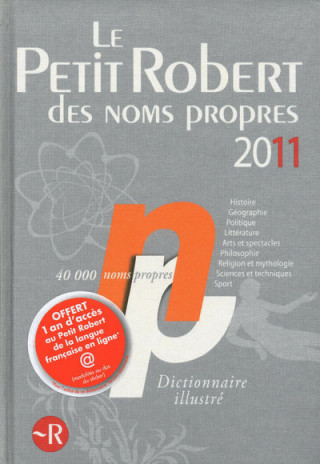 PETIT ROBERT NOMS PROPRES 2011