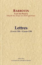 Lettres (13 avril 1789 - 12 mars 1790)