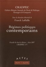 Régimes poliques contemporains - CRADPEC n° 1