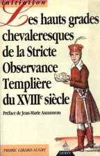 Hauts grades chevaleresques de la stricte observance templiere du 18eme siecle