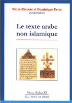Le texte arabe non islamique-Studia Arabica XI