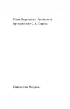 Pycniques et leptosomes
