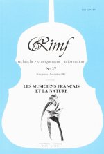 La Musique protestante de langue française