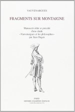 Fragments sur Montaigne