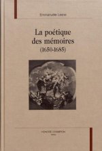 La poétique des mémoires (1650-1685)