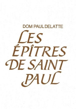 Epitres de saint Paul