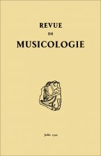 Revue de musicologie tome 24/2 (1942)