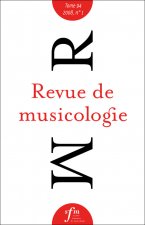 Revue de musicologie tome 94, n° 1 (2008)