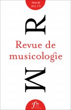 Revue de musicologie tome 98, n° 2 (2012)