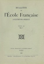 Bulletin EFEO 52-1 (1964)