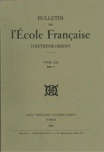 Bulletin EFEO 53-1 (1966)